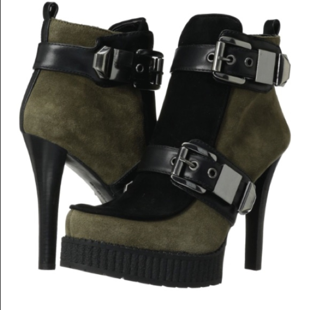 BCBG Platform Booties